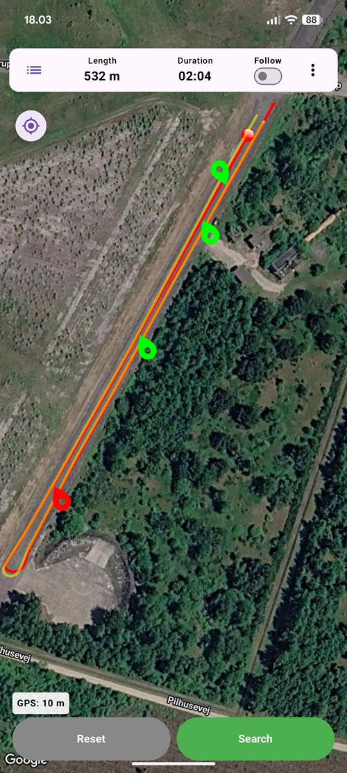 EZ Dog Tracks Sk�rmbillede